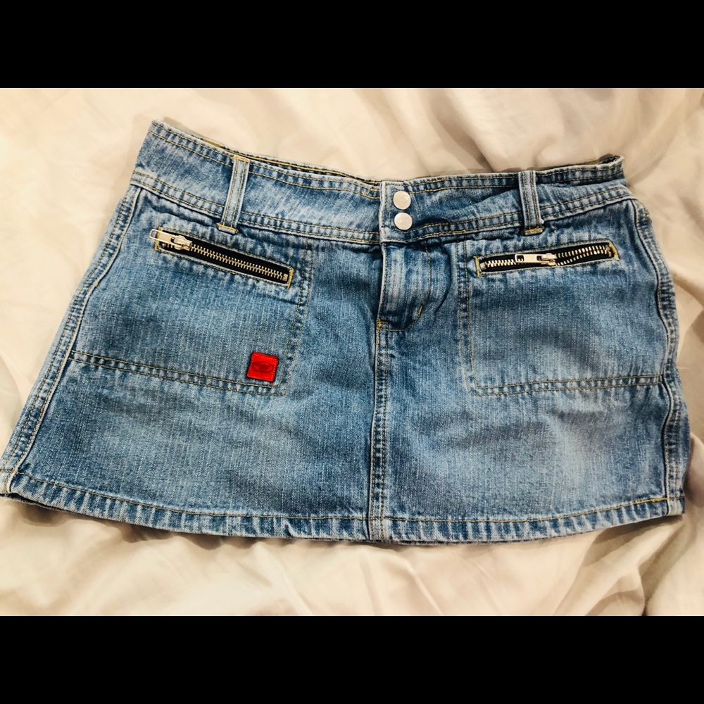 Denim Mini skirt